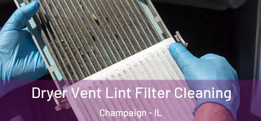  Dryer Vent Lint Filter Cleaning Champaign - IL